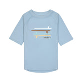 Lassig Surfboards UV Korumalı Kısa Kollu Mayo Tişört Sky Blue